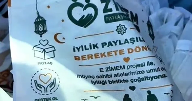 Çilimli de bayram bereketi 351 haneye ulaştı E zimem defteri projesiyle bayramda gönüllere dokunuldu Düzce Haberleri