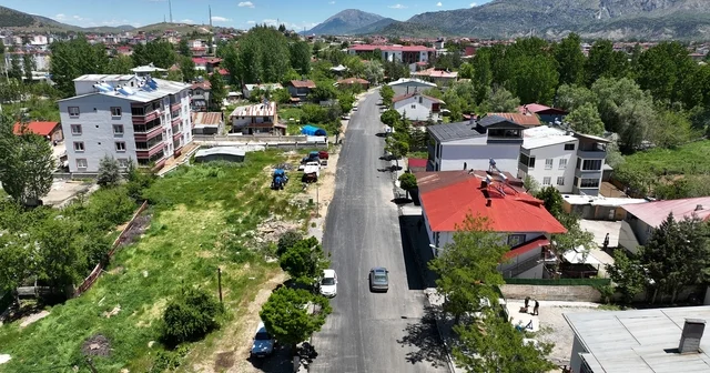 Göksun da Atatürk ve Yunus Emre Caddeleri yenilendi Kahramanmaraş Haberleri