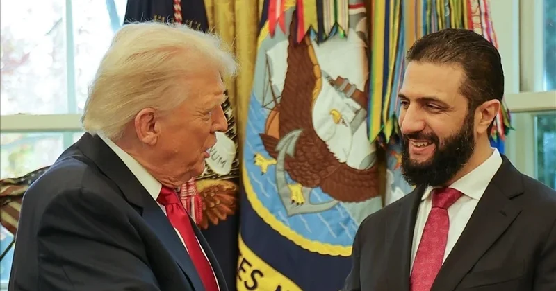 Suriye Cumhurbaşkanı Şara ile ABD Başkanı Trump, ikili ilişkileri ve bölgesel gelişmeleri görüştü