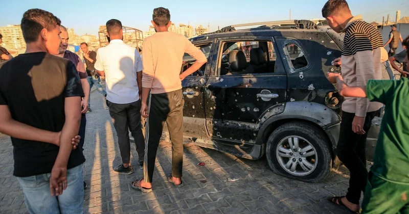 Katil İsrail Gazze Limanı na saldırdı: 1 kişi öldü, 18 kişi yaralandı