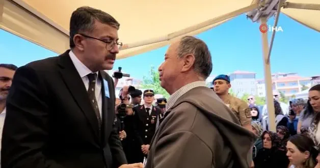 Ankara da trafik kazasında şehit olan Jandarma Astsubay Üstçavuş Ergün son yolculuğuna uğurlandı