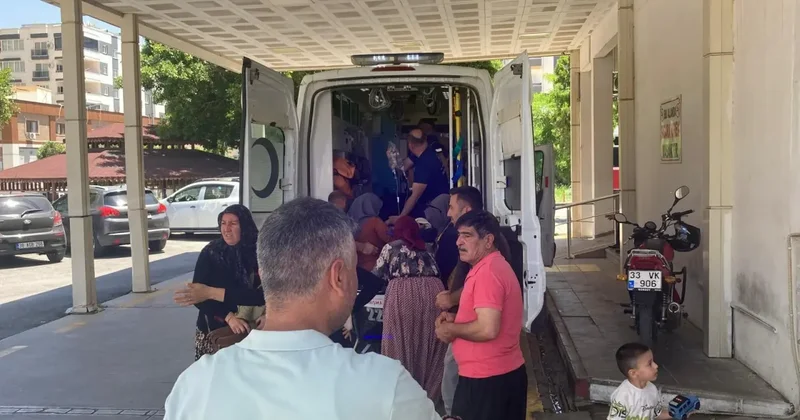 Mersin de zehirlenme faciası! 7 kişi peş peşe fenalaşıp hastanelik oldu