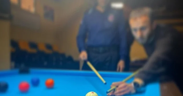 Denetimli serbestlik yükümlülerine bilardo etkinliği Bayburt Haberleri