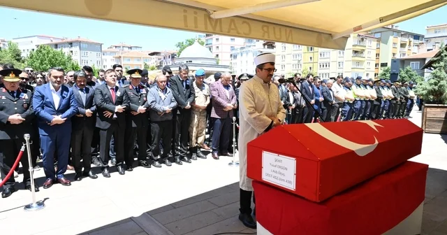 Şehit Astsubay Yusuf Ergün, son yolculuğuna uğurlandı Kırıkkale Haberleri