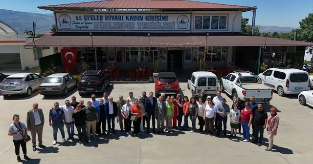 Efeler Diyarı Kadın Kooperatifi, Ege Basınına ev sahipliği yaptı Aydın Haberleri