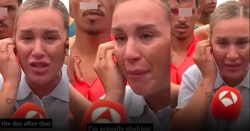 İspanya da canlı yayına bağlanan kadın ağlayarak yardım istedi Sözcü Gazetesi