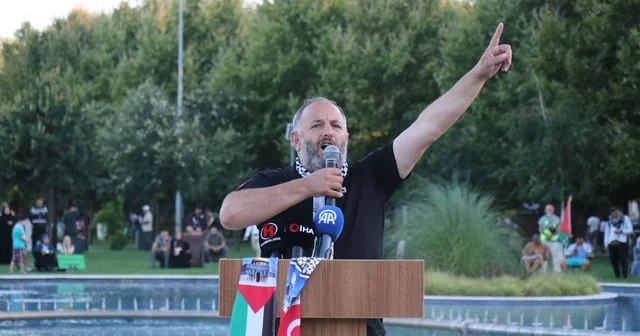 Uluslararası Filistin Kara Konvoyu Sakarya da 20 ülkeden 500 aktivist, Srebrenitsa dan yola çıkarak Sakarya ya ulaştı Sakarya Haberleri Habertürk Yerel Haberler