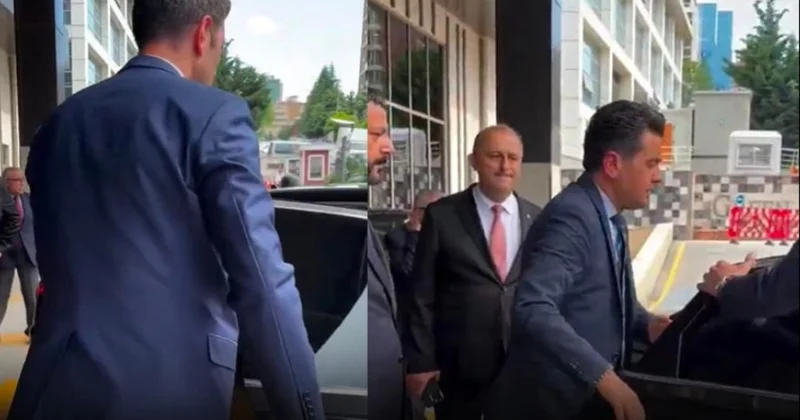Binali Yıldırım ın kapısını açan adamın kapısını açan adam! Sosyal Medyanın dikkati ortaya çıkarttı Sözcü Gazetesi
