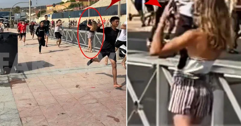 Genç kadın, kaçak göçmenleri İspanya ya girmeye böyle teşvik etti