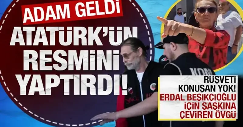 Yolsuzluk soruşturmasına Atatürk resimli savunma: Babaların babasıdır!