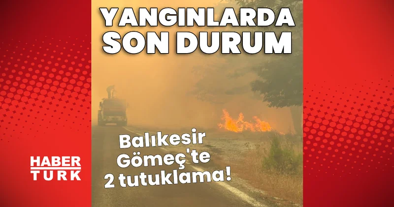 Son dakika haberi Balıkesir Gömeç ve Aydın Çine de orman yangını sürüyor Balıkesir haberleri Son dakika haberleri
