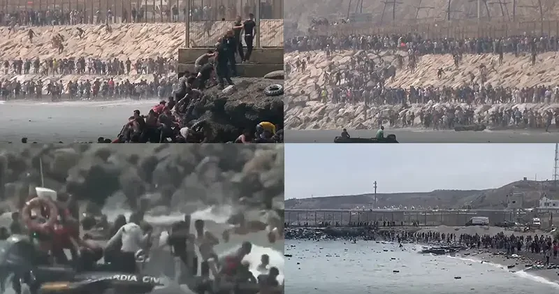 İspanya nın Fas sınırındaki Ceuta bölgesinde 18 düzensiz göçmen hayatını kaybetti