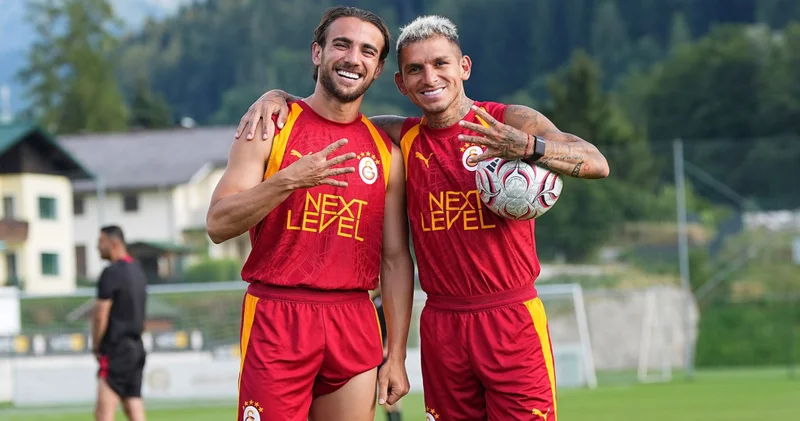 Galatasaray ın Avusturya kampı sona erdi: Genç oyuncular forma şansı buldu!
