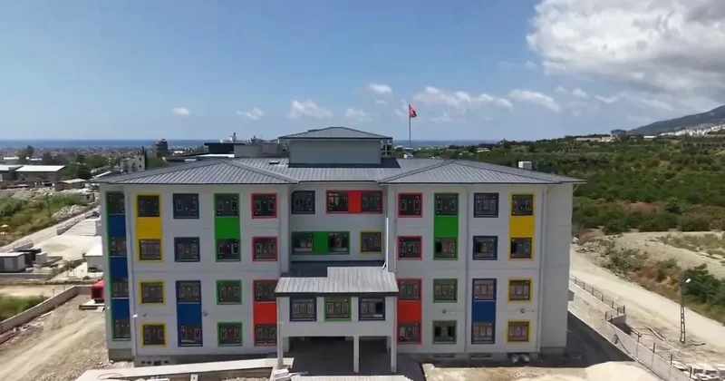 Hatay da yüksel acun anadolu lisesi inşa ediliyor