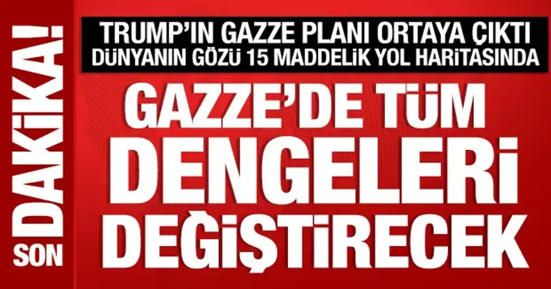 Gazze de tüm dengeleri değiştirecek plan! Barış Kurulu yol haritasını açıkladı