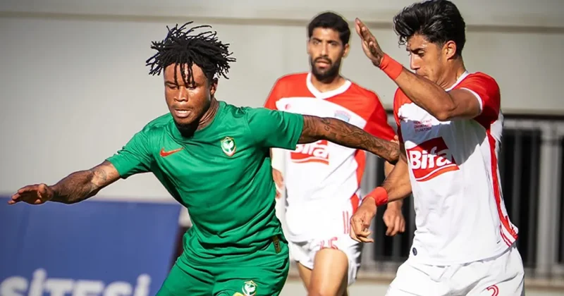Amedspor özel maçta tek golle galip!