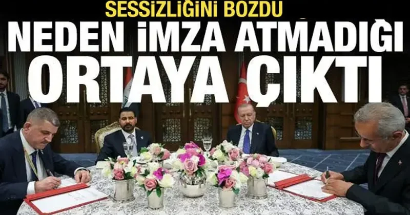 Iraklı Bakan dan imza açıklaması: Teknik kaynaklı aksaklık
