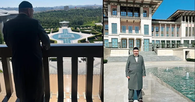 Saray’a konuk Menzil’den Sözcü Gazetesi