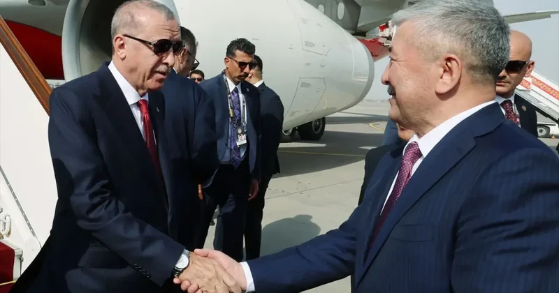 Bişkek’te tarihi buluşma! Erdoğan’a dikkat çeken karşılama