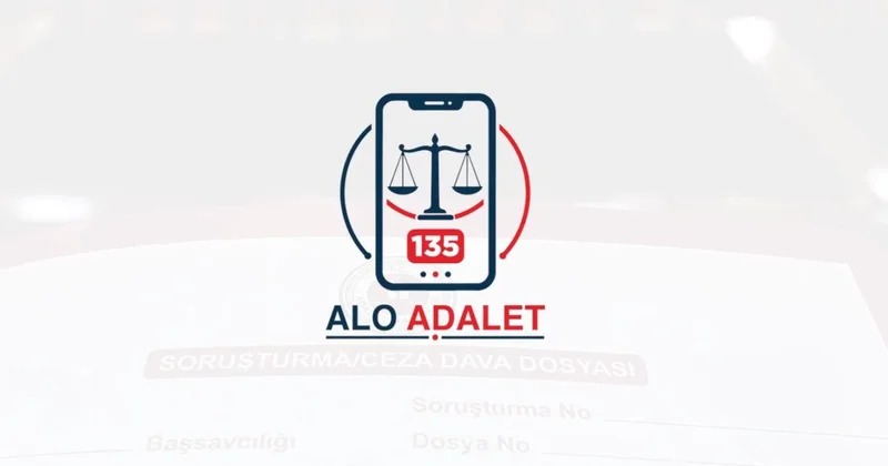 Alo Adalet 135 hattı yarın hizmete sunuluyor