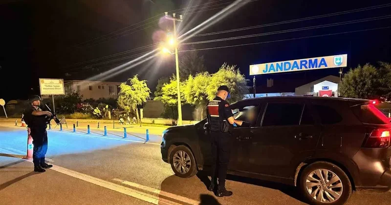 Muğla’da Jandarma denetimlerinde 33 şahıs tutuklandı