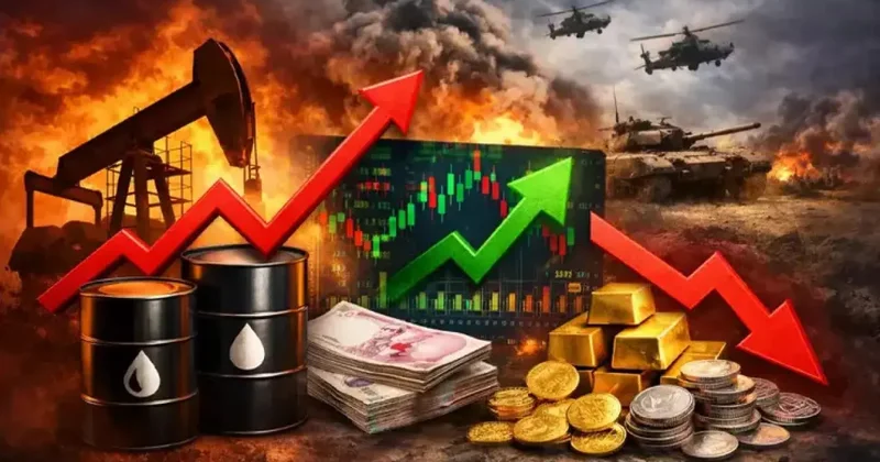 Piyasalarda dengeler değişiyor! Altın geriledi, petrol yükseldi, borsa düştü