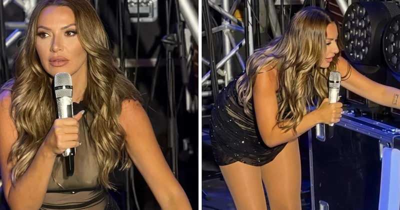 Hadise’ye sahnede büyük sürpriz! Fas’tan özel olarak getirdi
