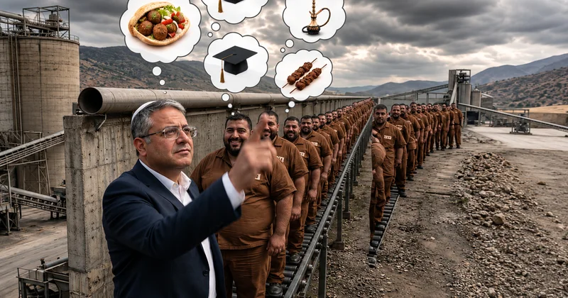 İsrailli Bakan Ben Gvir den insanlık dışı kampanya: Yapay zekayla Filistinlileri toplama kampına koydu