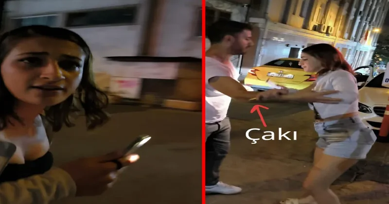 İstanbul da Kanadalı turiste taksici ve iki kadından gasp tuzağı! Bıçakla yaralayıp kaçtılar: Dehşet anları kamerada