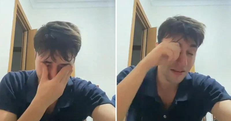 Sevgilisi tarafından aldatılan gencin feryadı yürek dağladı