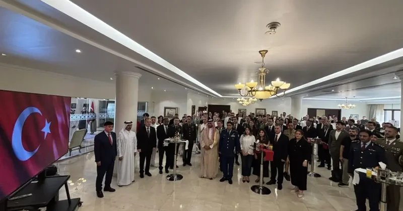 Katar’da 30 Ağustos Zafer Bayramı resepsiyonu düzenlendi