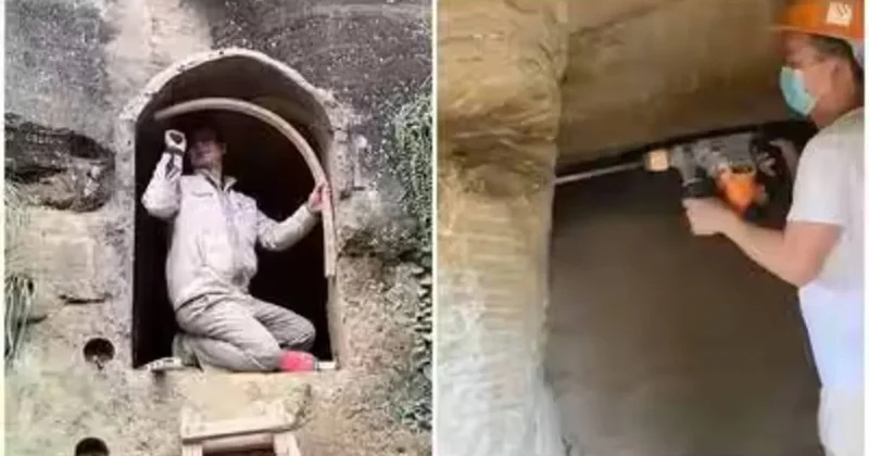 7 yıl boyunca dağı oydu: İki katlı ev yaptı Sözcü Gazetesi