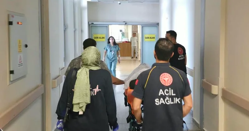 Adıyaman da Sinir Krizi: Kadın Kendini Bıçakladı