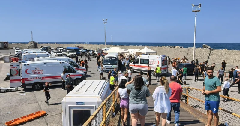 Girne deki feribot kazasıyla ilgili 9 tutuklama