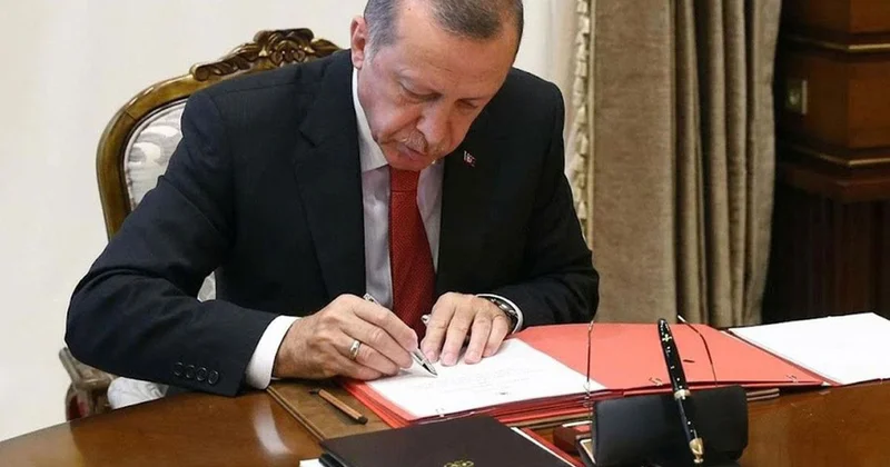 Cumhurbaşkanı Erdoğan tarafından yapılan atamalar Resmi Gazete de