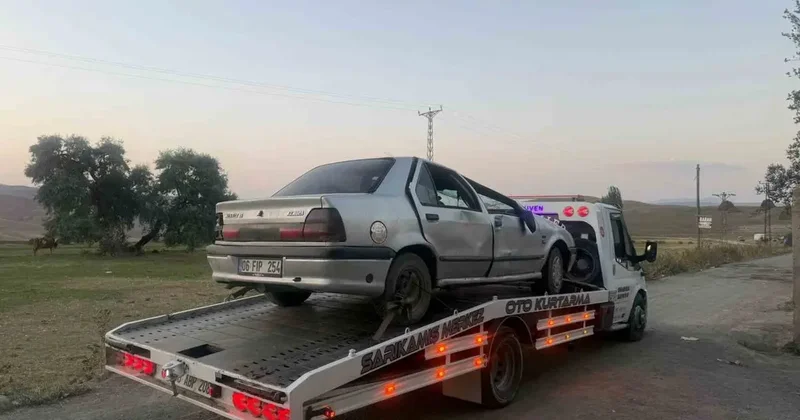 Sarıkamış’ta yağmur kazayı beraberinde getirdi: 1 yaralı