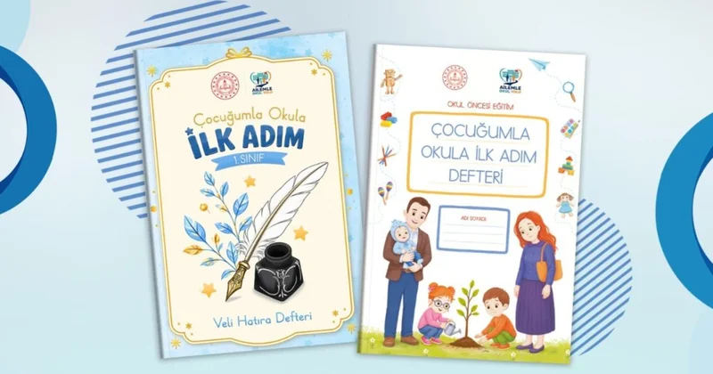 MEB den öğrencilerin ilk okul yılı için hatıra defteri