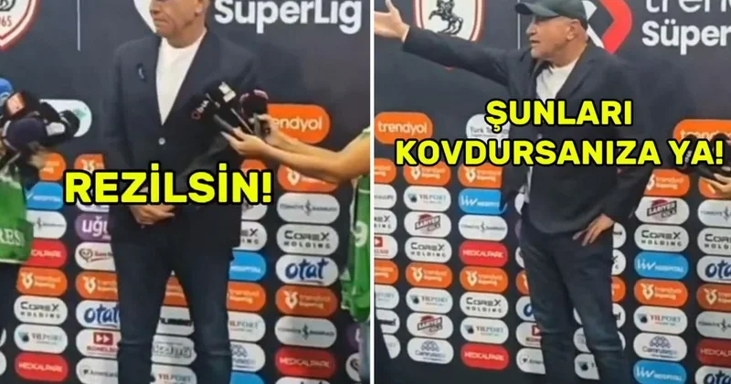 Yüksel Yıldırım ın zor anları: Rezilsin...