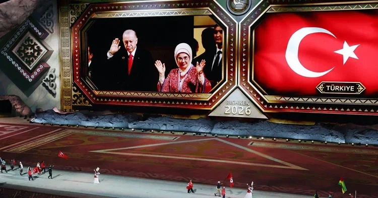 Emine Erdoğan dan Bişkek teki 6 ncı Dünya Göçebe Oyunları Açılış Töreni ne ilişkin paylaşım