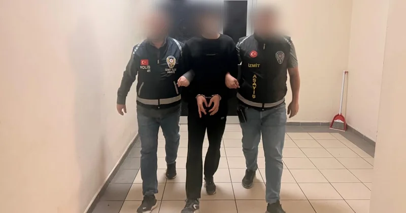 Kocaeli nde 327 aranma kaydı, 30 yıl hapis cezası olan suç makinesi yakalandı