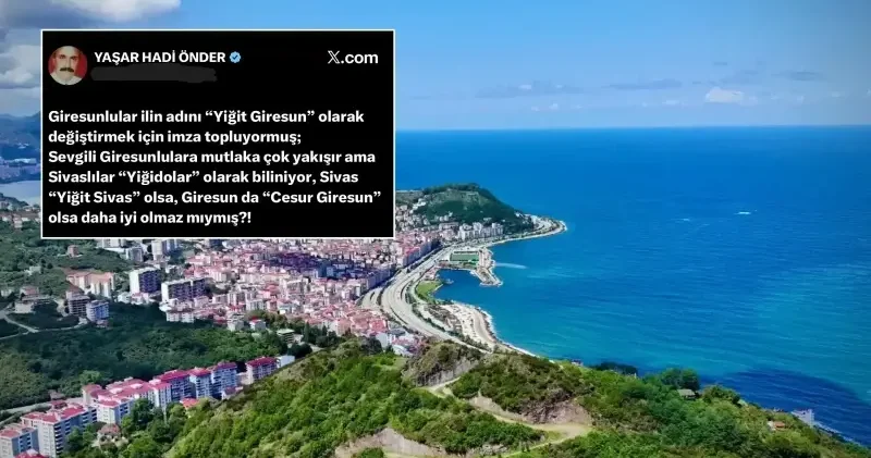 Giresun’un Yiğit hamlesi Yiğidolar’ın tepkisini çekti Giresun Haberleri