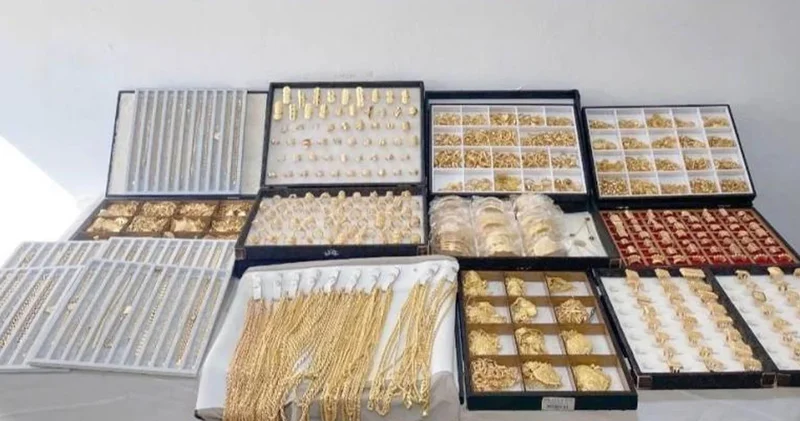 40 milyon liralık kaçak altın ele geçirildi
