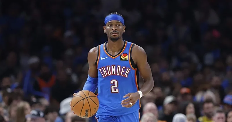 NBA de Thunder, Shai Gilgeous Alexander ın 31 sayıyla oynadığı maçta Wizards ı yendi