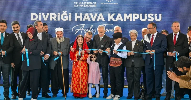 Bakan Abdülkadir Uraloğlu duyurdu: Türkiye nin 14. hava kampüsü açıldı!