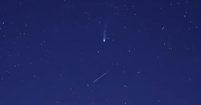 Bitlis semalarında Lemmon kuyruklu yıldızı parladı VİDEO İZLE