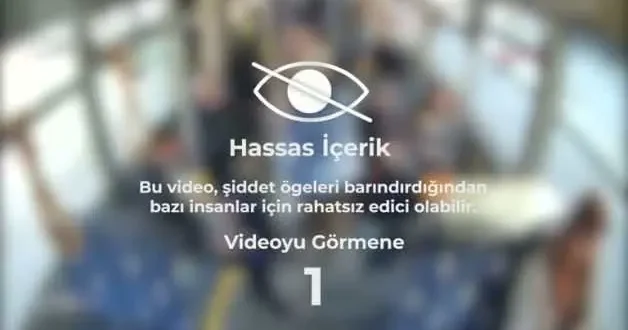 Arnavutköy de 1 kişinin öldüğü İETT otobüsündeki kavga kamerada