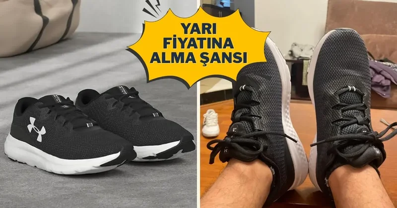 Gün boyu konfor ve hafiflik arayanlara: Under Armour ayakkabının fiyatı düştü!