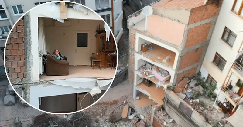 Kontrollü yıkım paniği! Bitişikteki binada hasara neden oldu Sözcü Gazetesi