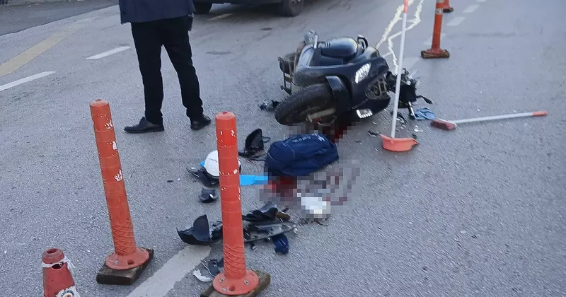Samsun da motosiklet sürücüsünün hayatını kaybettiği feci kaza: Ambulansın şoförü tutuklandı!