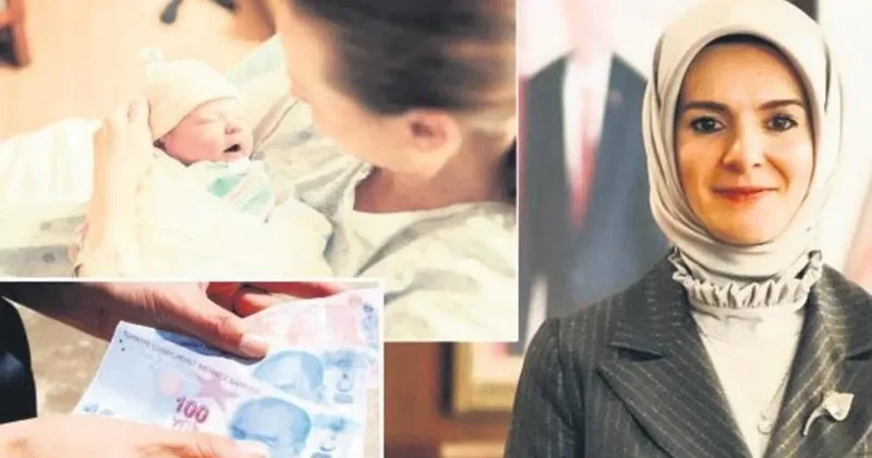 558 bin anneye 5.8 milyar TL doğum yardımı